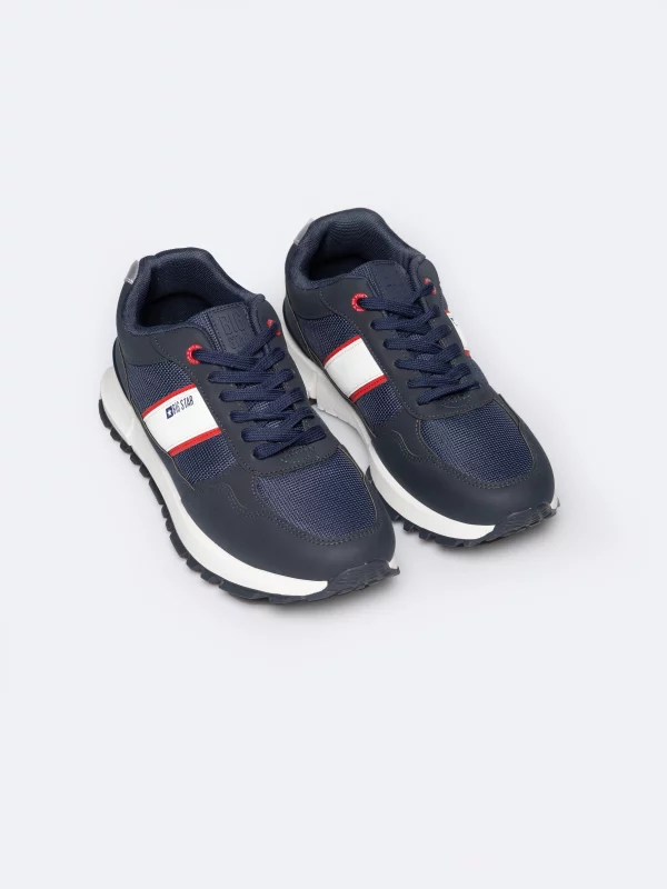 Sneakersy męskie granatowe RR174290 403