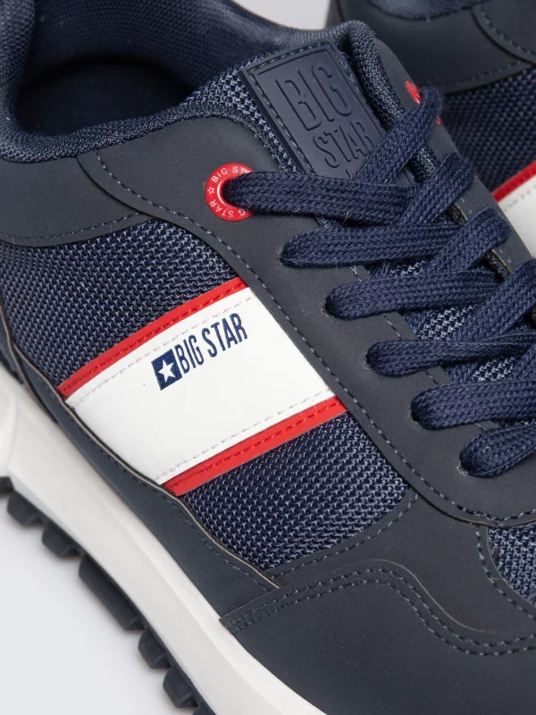 Sneakersy męskie granatowe RR174290 403