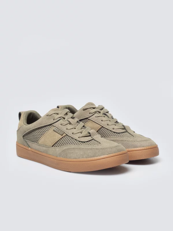 Sneakersy damskie khaki TT274761 303
