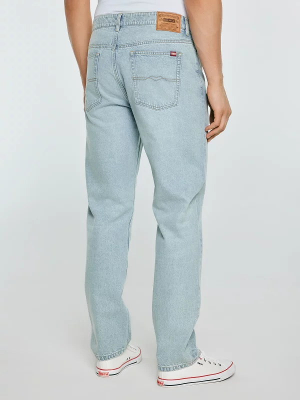 Jeansy męskie loose niebieskie Zack 185