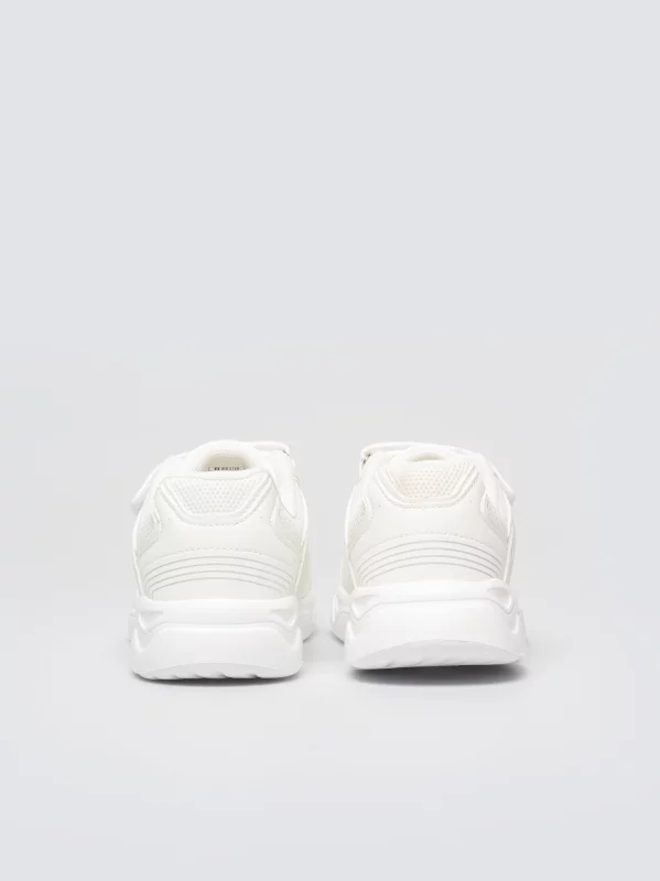 Sneakersy dziecięce zapinane na rzepy białe TT374007 101
