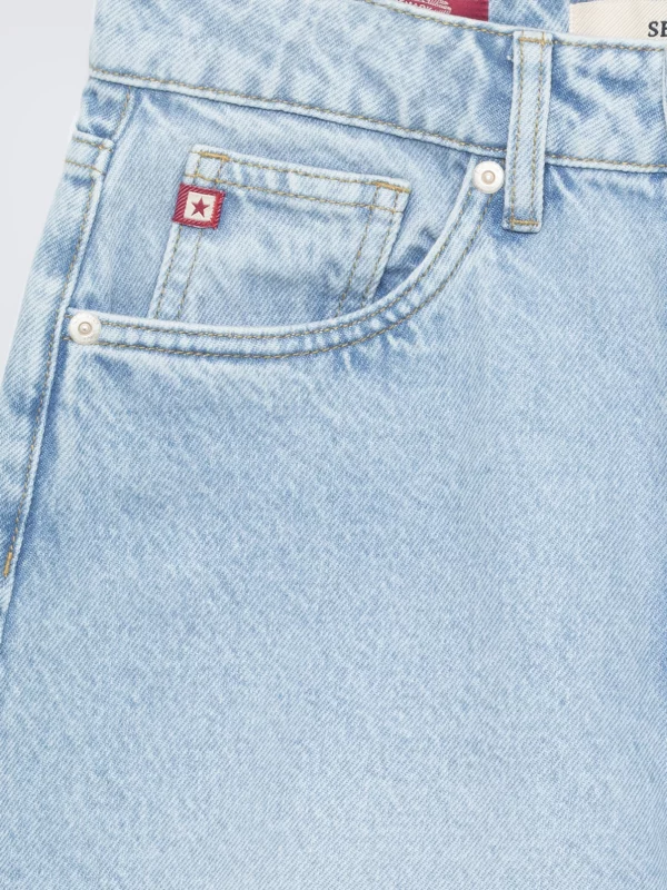 Szorty damskie jeansowe niebieskie Selene 101