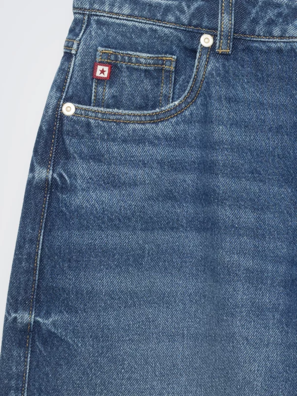 Szorty damskie jeansowe granatowe Soleil 588