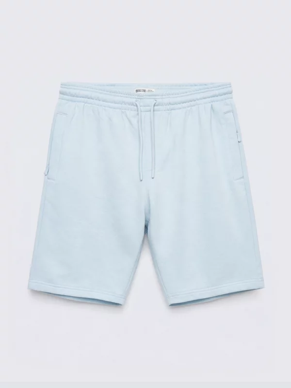 Szorty męskie dresowe jasnoniebieskie Luiss 400