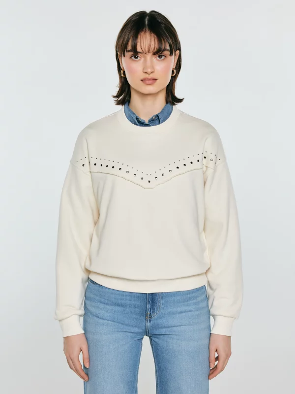 Bluza damska z linii Authentic perłowa Frolia 103