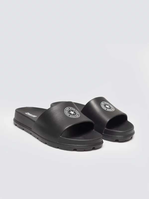 Klapki damskie czarne TT274A043 906