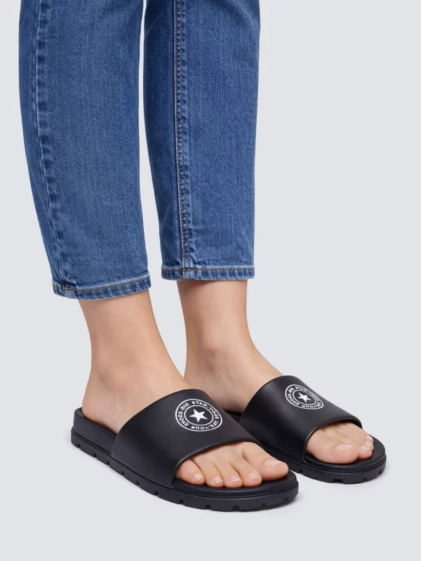 Klapki damskie czarne TT274A043 906