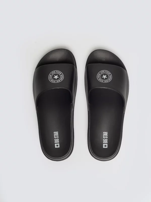 Klapki damskie czarne TT274A043 906