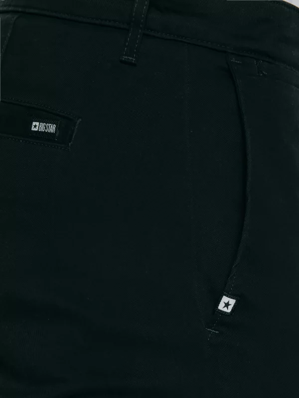 Spodnie męskie chinosy czarne Erhat 907