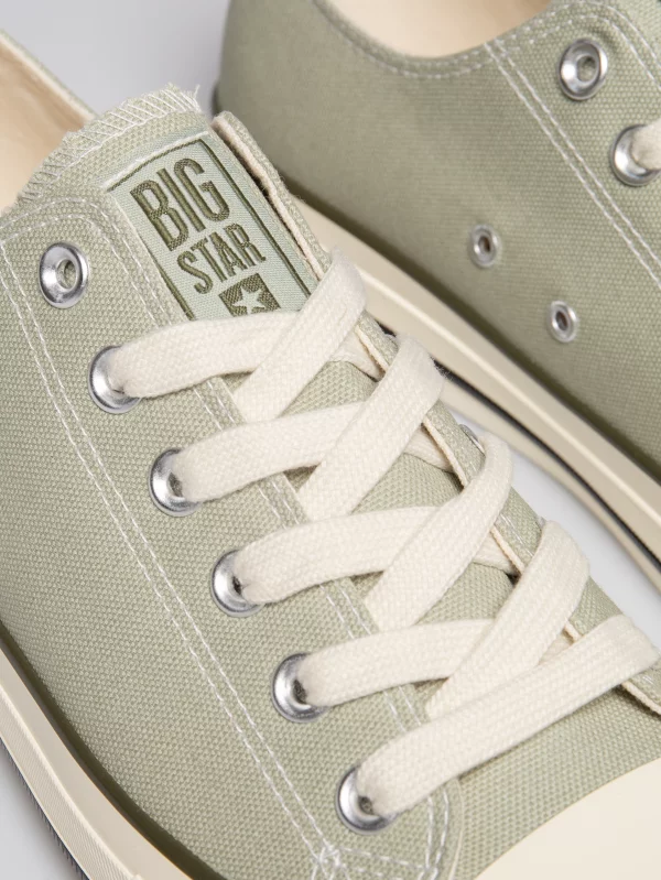 Trampki męskie niskie pistacjowe RR174615 300