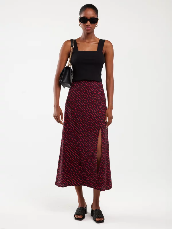 Klapki damskie eleganckie na obcasie czarne RR274147 906