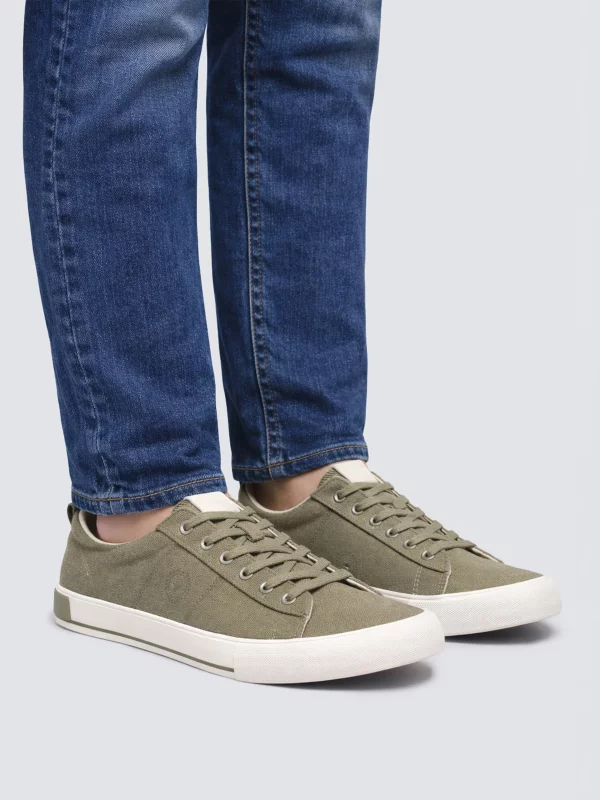 Trampki męskie khaki TT174294 303