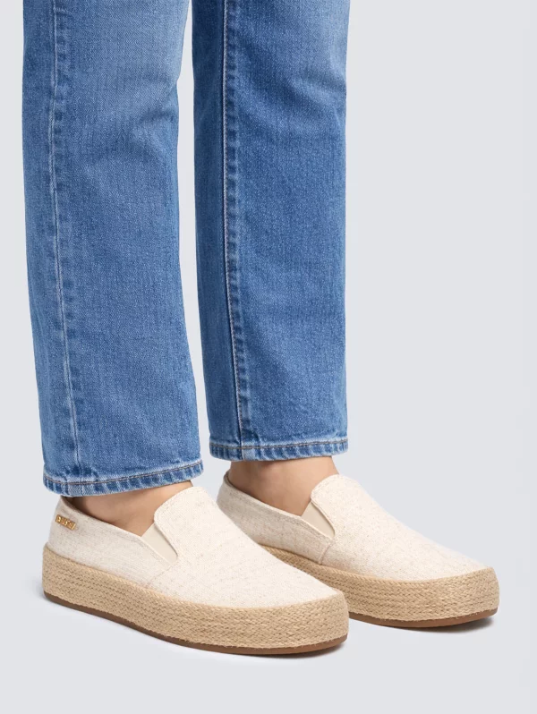 Espadryle damskie beżowe TT274089 801