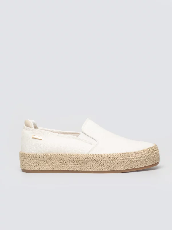 Espadryle damskie białe TT274090 101
