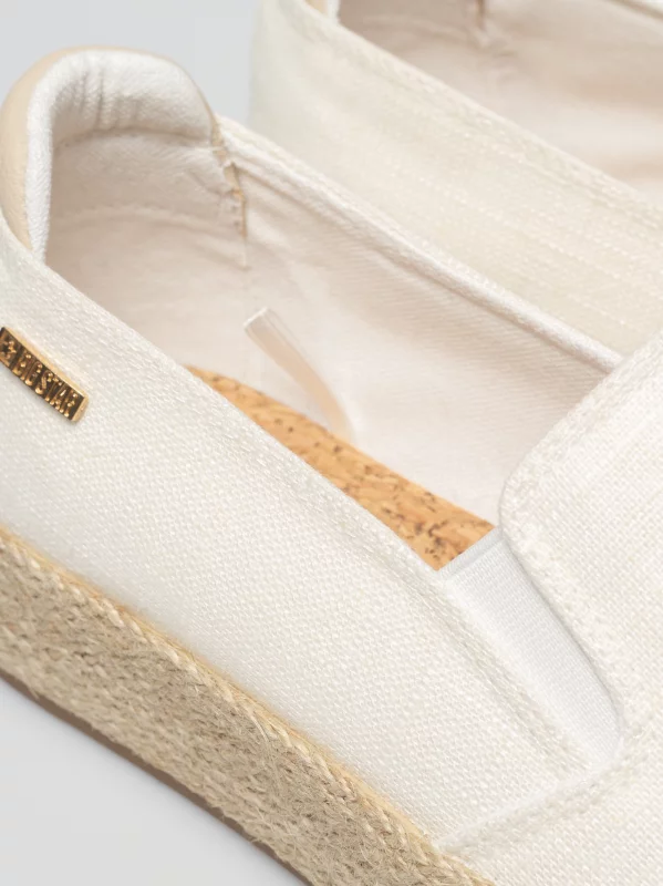 Espadryle damskie białe TT274090 101