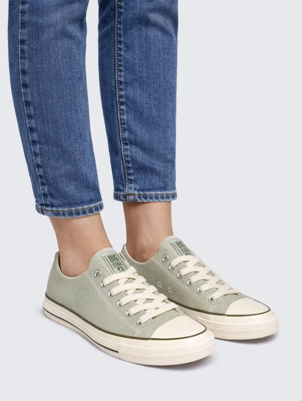 Trampki damskie niskie pistacjowe RR274641 300