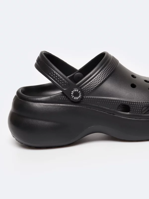 Klapki damskie czarne RR274A118 906