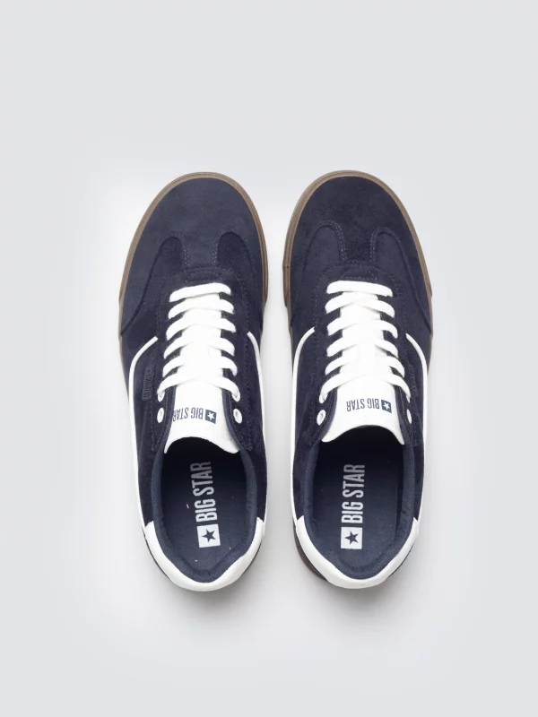 Sneakersy męskie granatowe TT174091 400