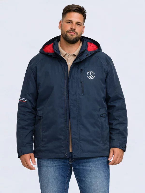 Kurtka męska wiatrówka granatowa Dalary 403