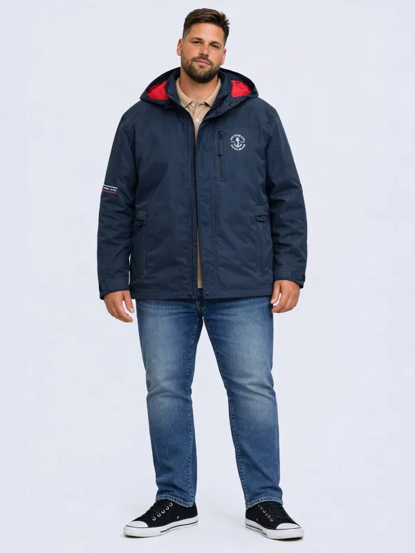 Kurtka męska wiatrówka granatowa Dalary 403