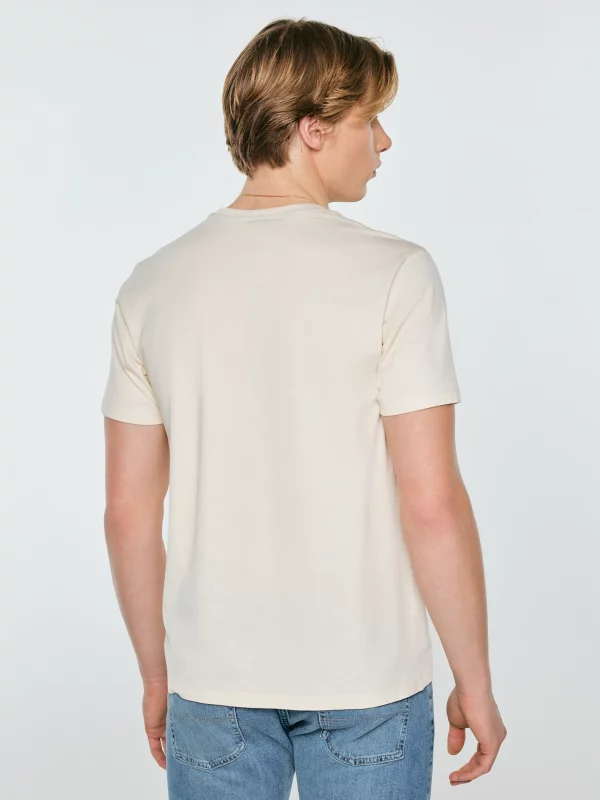 Koszulka męska z linii Authentic z nadrukiem perłowa Patter 103