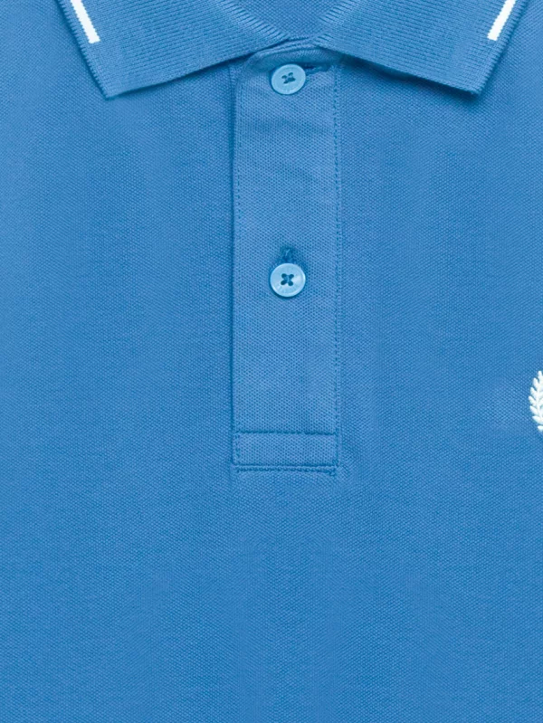 Koszulka męska polo niebieska Polian 401