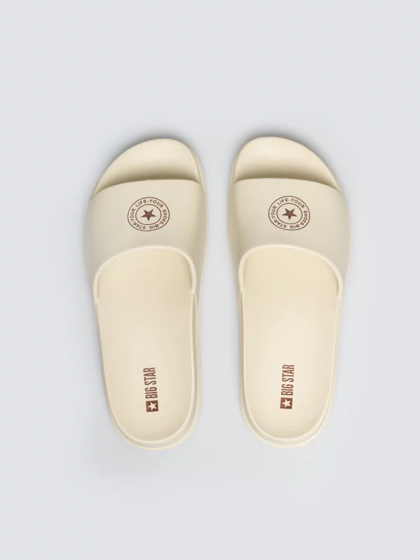 Klapki damskie beżowe TT274A044 801