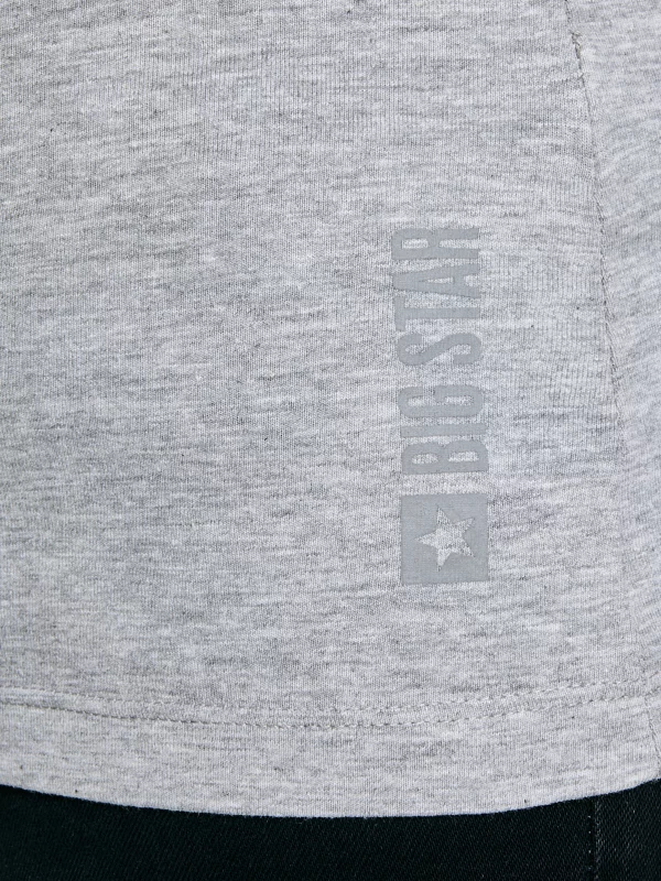 Bluzka damska z długim rękawem szara Classic 991