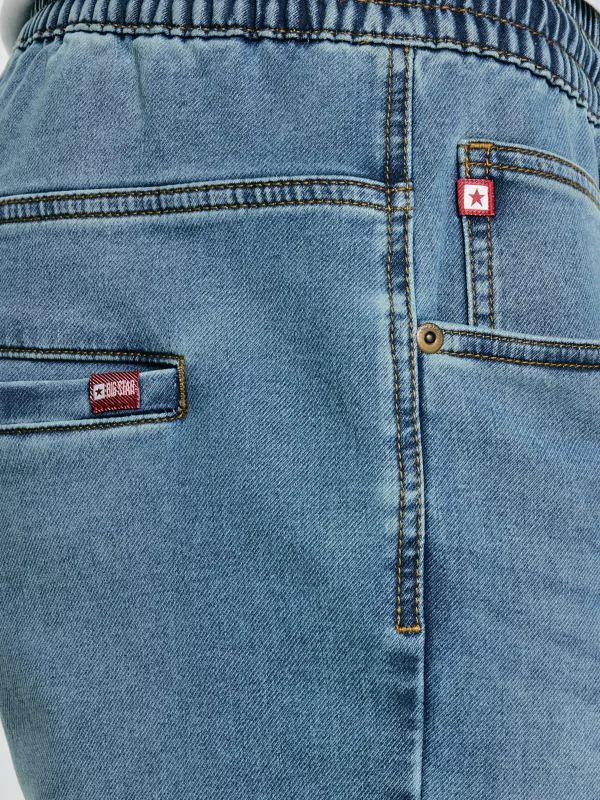 Szorty męskie jeansowe niebieskie Parker 445