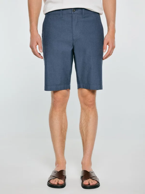 Szorty męskie chinosy niebieskie Rossino 401