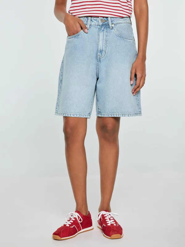 Szorty damskie jeansowe niebieskie Selene 101