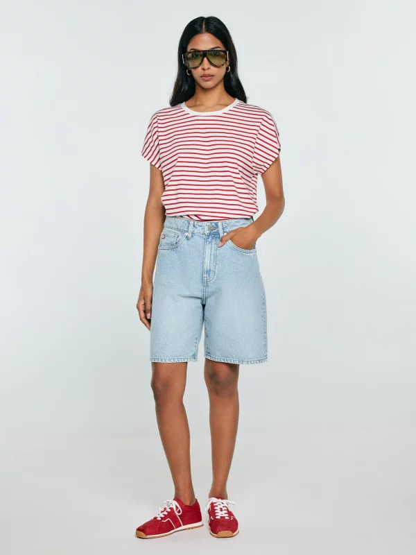 Szorty damskie jeansowe niebieskie Selene 101