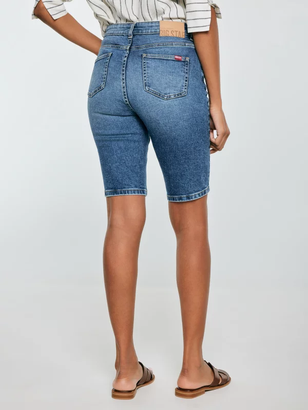 Szorty damskie jeansowe niebieskie Shira 469