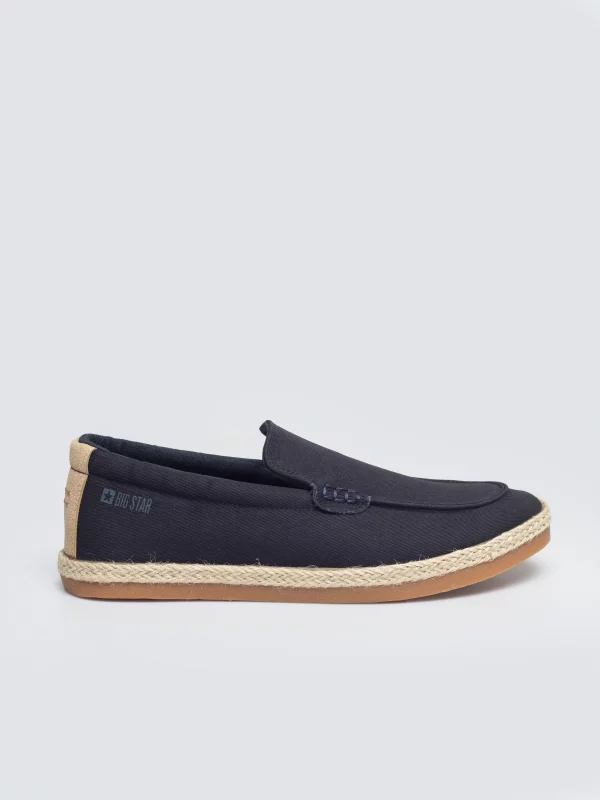 Espadryle męskie granatowe TT174123 403