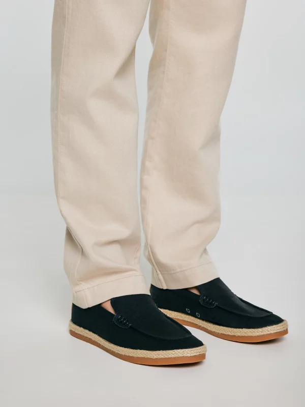 Espadryle męskie granatowe TT174123 403