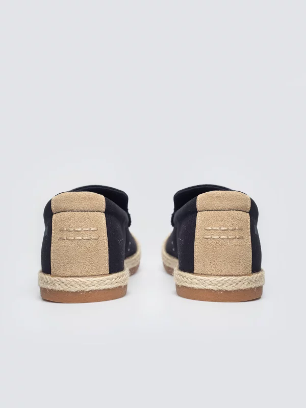 Espadryle męskie granatowe TT174123 403