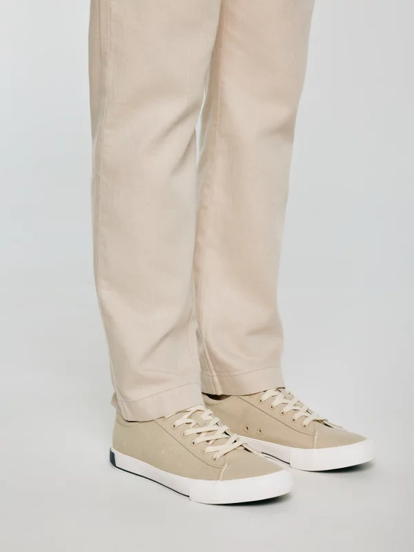 Sneakersy męskie niskie beżowe TT174293 801