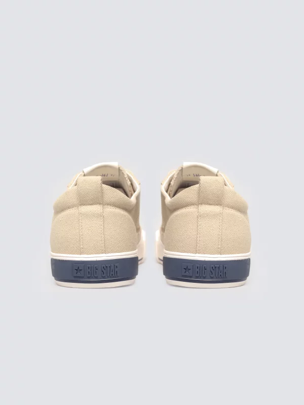 Sneakersy męskie niskie beżowe TT174293 801