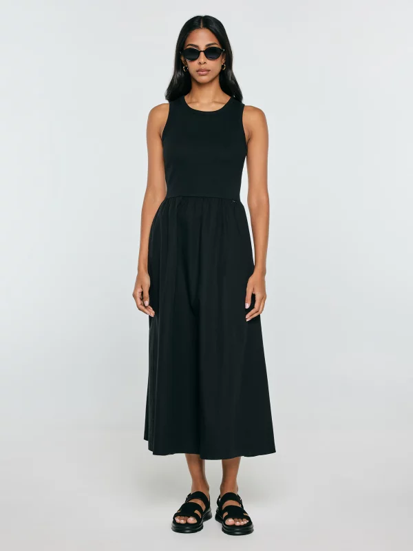 Sandały damskie ze skóry naturalnej zamszowej czarne TT274484 906