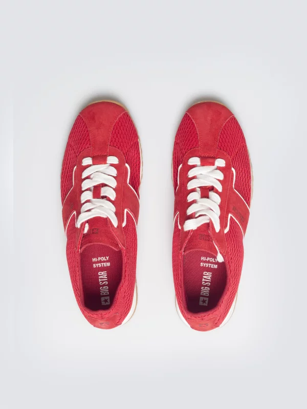 Sneakersy damskie czerwone TT274656 603