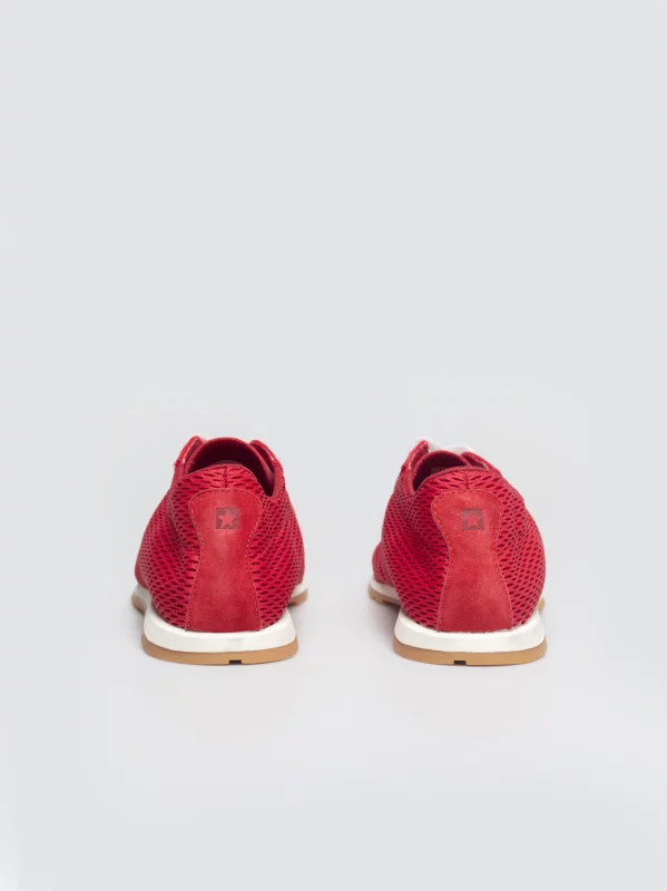 Sneakersy damskie czerwone TT274656 603