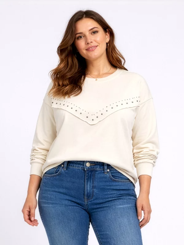 Bluza damska z linii Authentic perłowa Frolia 103