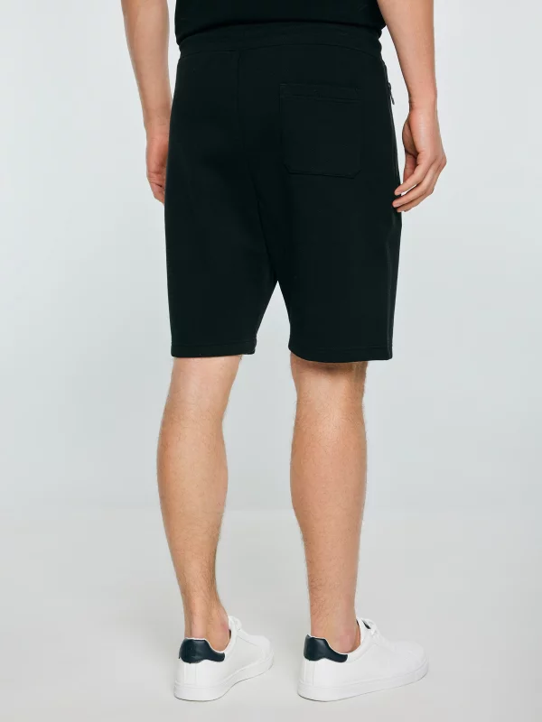 Szorty męskie dresowe czarne Wladorsh 906