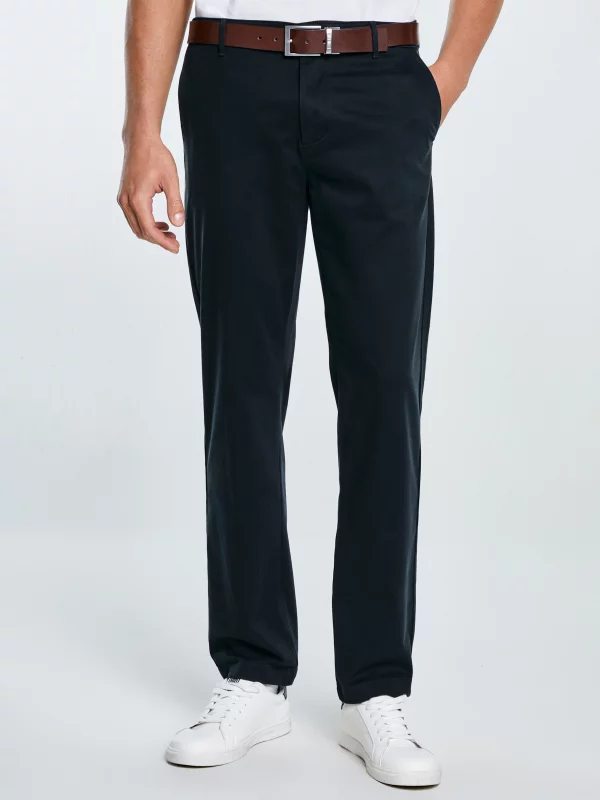 Spodnie męskie chinosy czarne Trevor 906