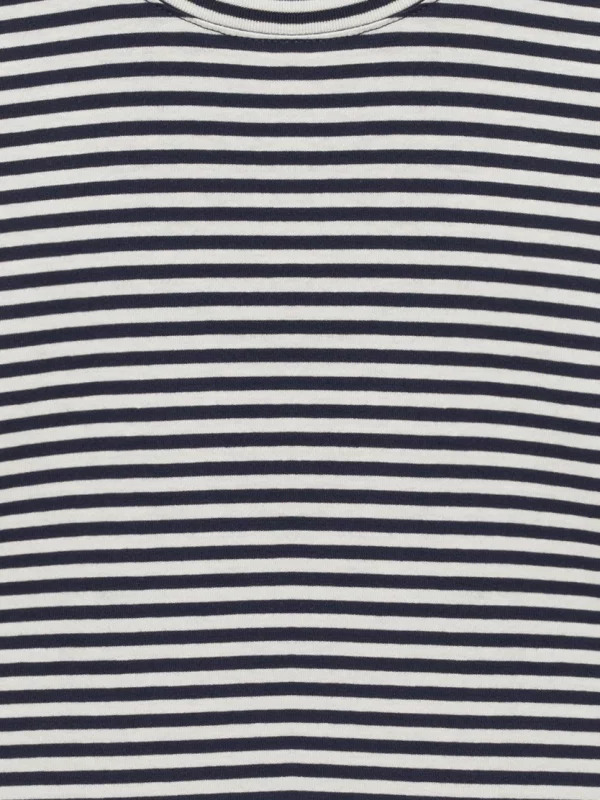 Koszulka męska w paski granatowa Garri 403