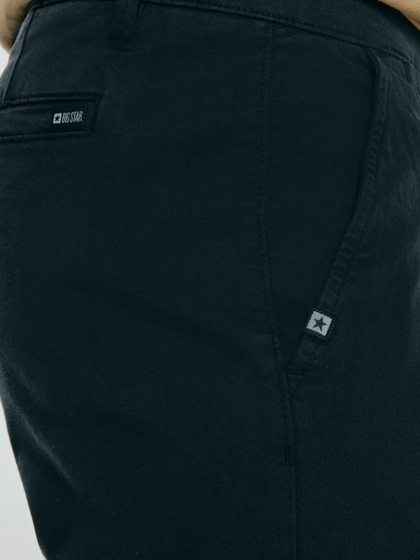 Szorty męskie chinosy granatowe Rosson 403