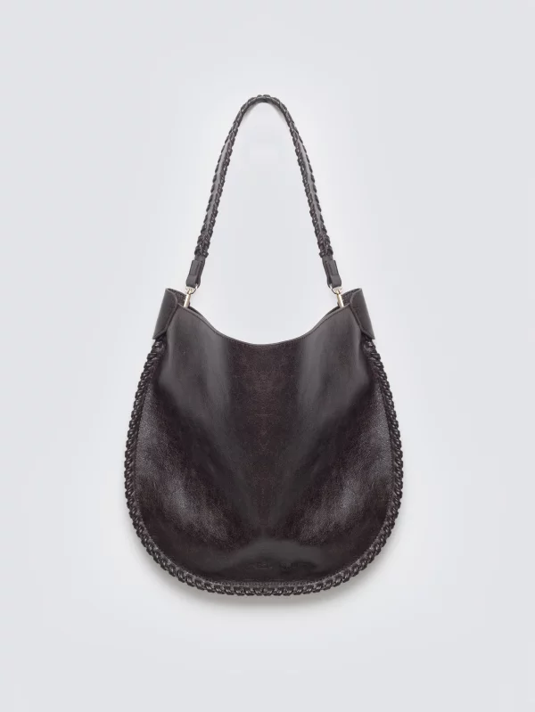 Torebka damska ze skóry ekologicznej z linii Authentic brązowa Findi 804