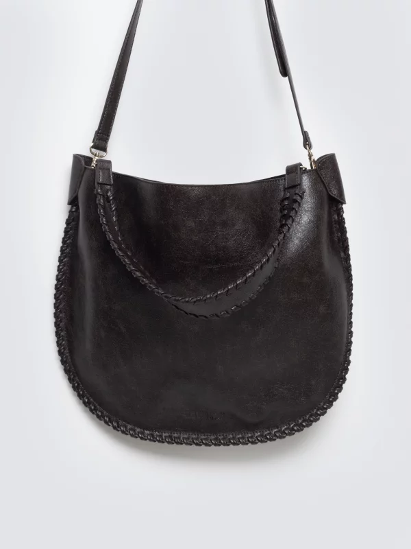 Torebka damska ze skóry ekologicznej z linii Authentic brązowa Findi 804