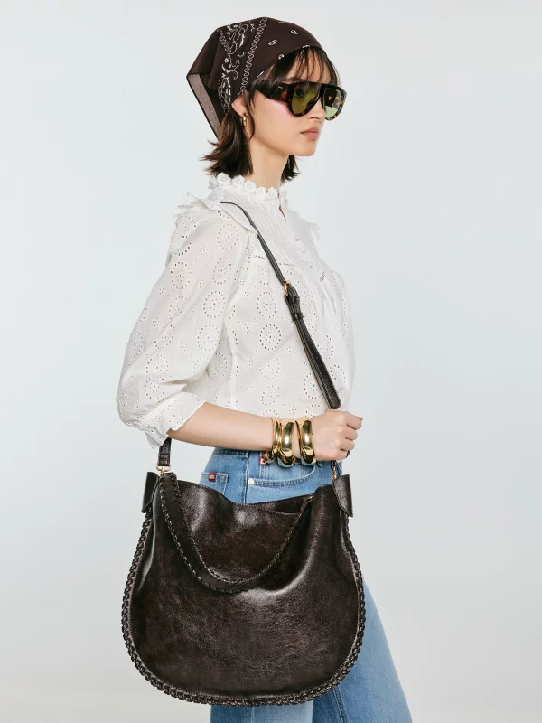 Torebka damska ze skóry ekologicznej z linii Authentic brązowa Findi 804