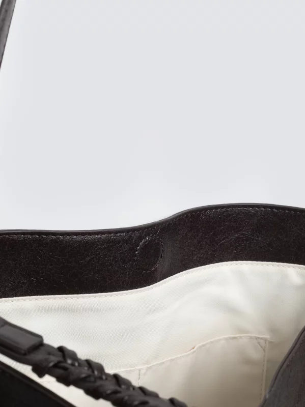 Torebka damska ze skóry ekologicznej z linii Authentic brązowa Findi 804